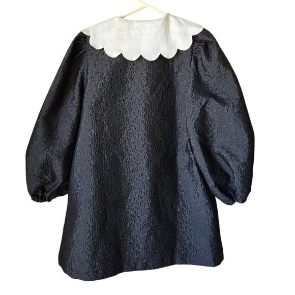 Mable Adara Peter Pan Collar Mini Dress NWT Size Small - Picture 2 of 5